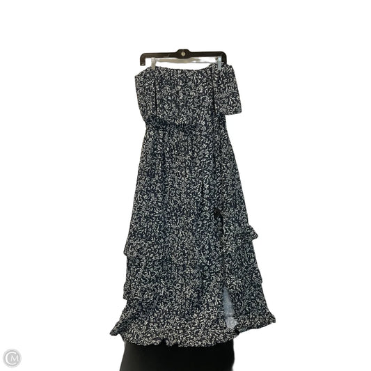 Dress Casual Maxi By Clothes Mentor In Blue, Size: L