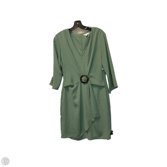 Dress Casual Midi By Cato In Green, Size: M