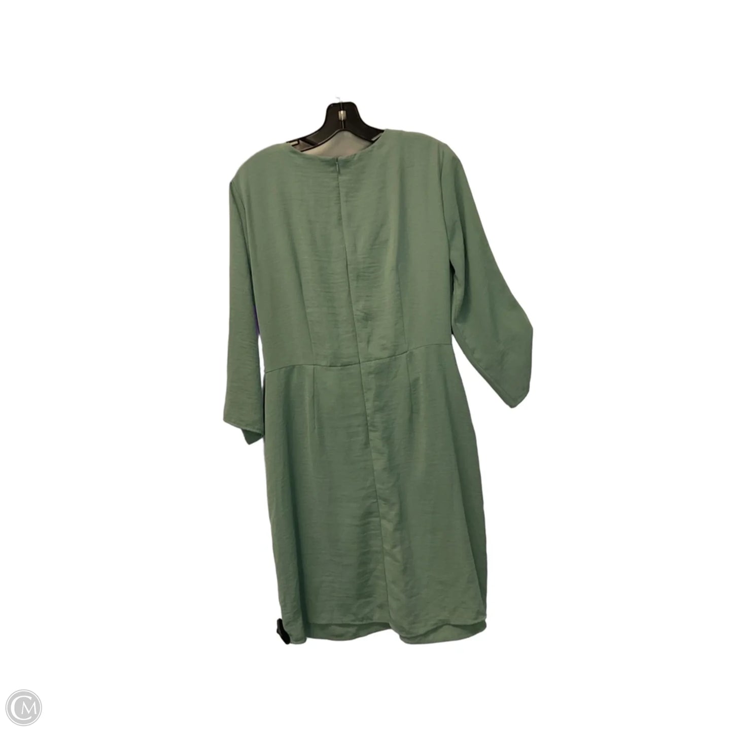 Dress Casual Midi By Cato In Green, Size: M