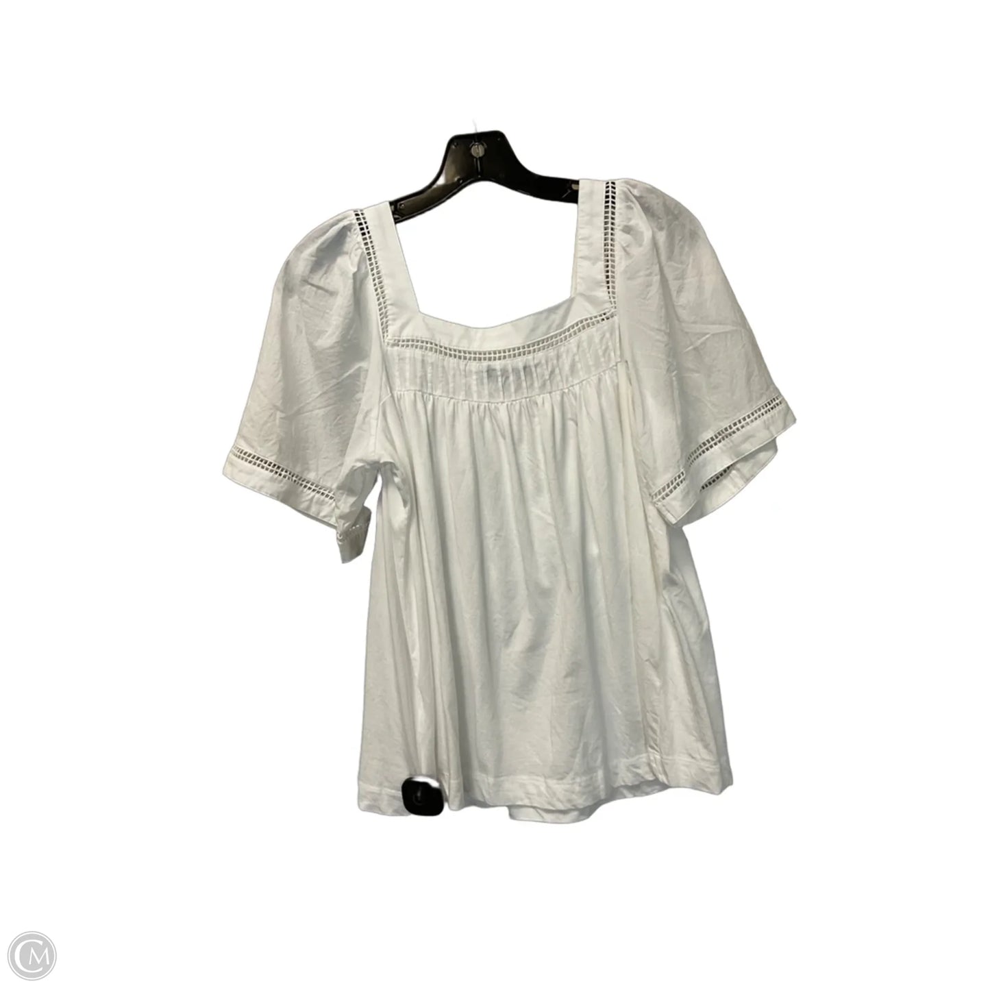 Top Short Sleeve By Joie In White, Size: M