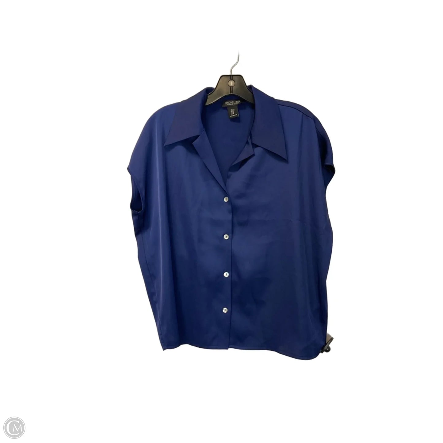 Top Short Sleeve Basic By Rachel Zoe In Blue, Size: M