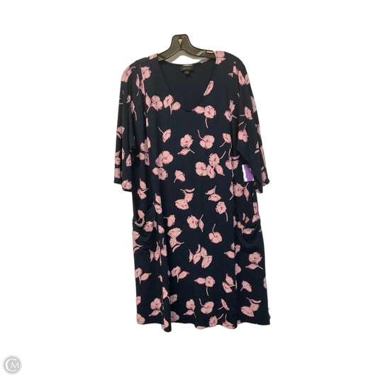 Dress Casual Midi By J. Jill In Navy, Size: L