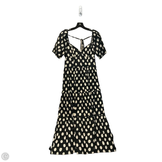 Dress Casual Maxi By Tcec In Black & White, Size: S