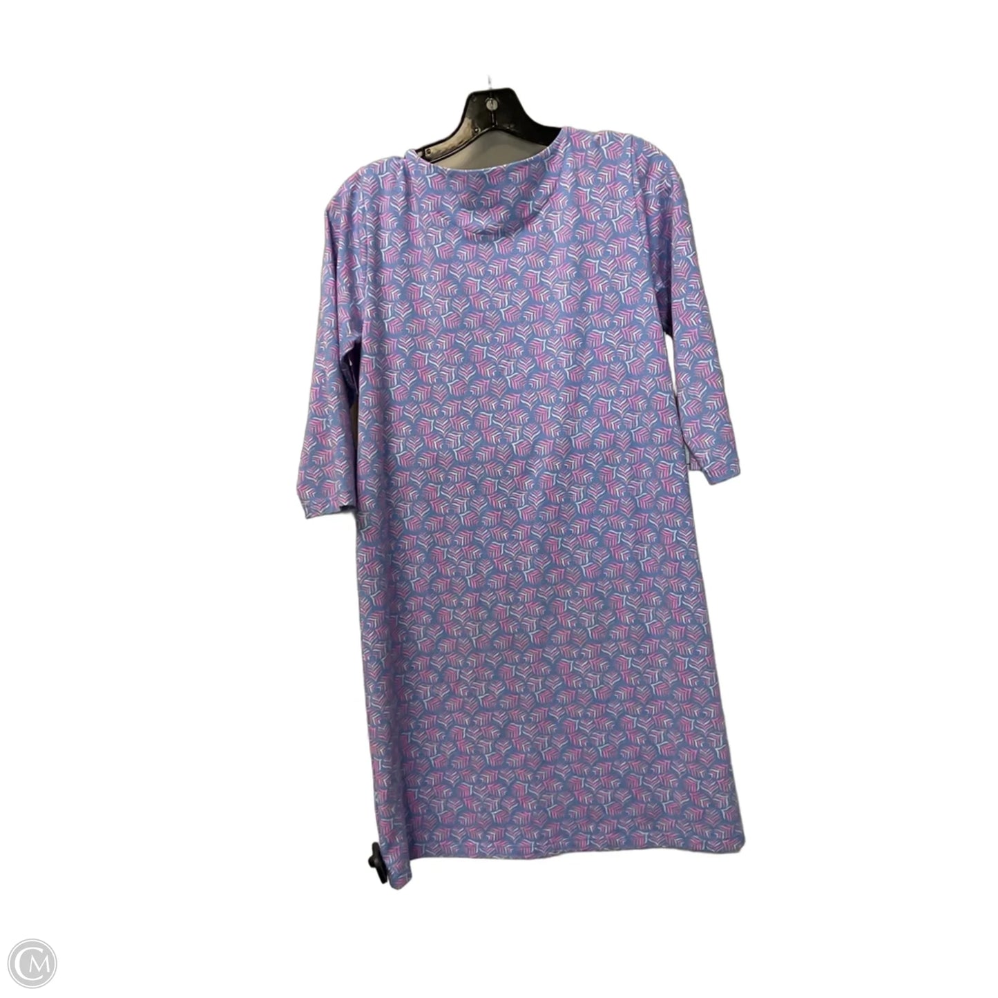 Dress Casual Midi By Vineyard Vines In Purple, Size: Xl