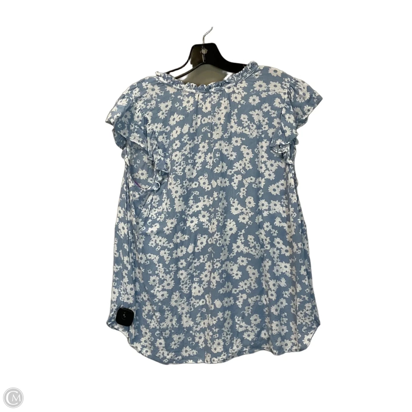 Top Sleeveless By Loft In Blue, Size: Xl