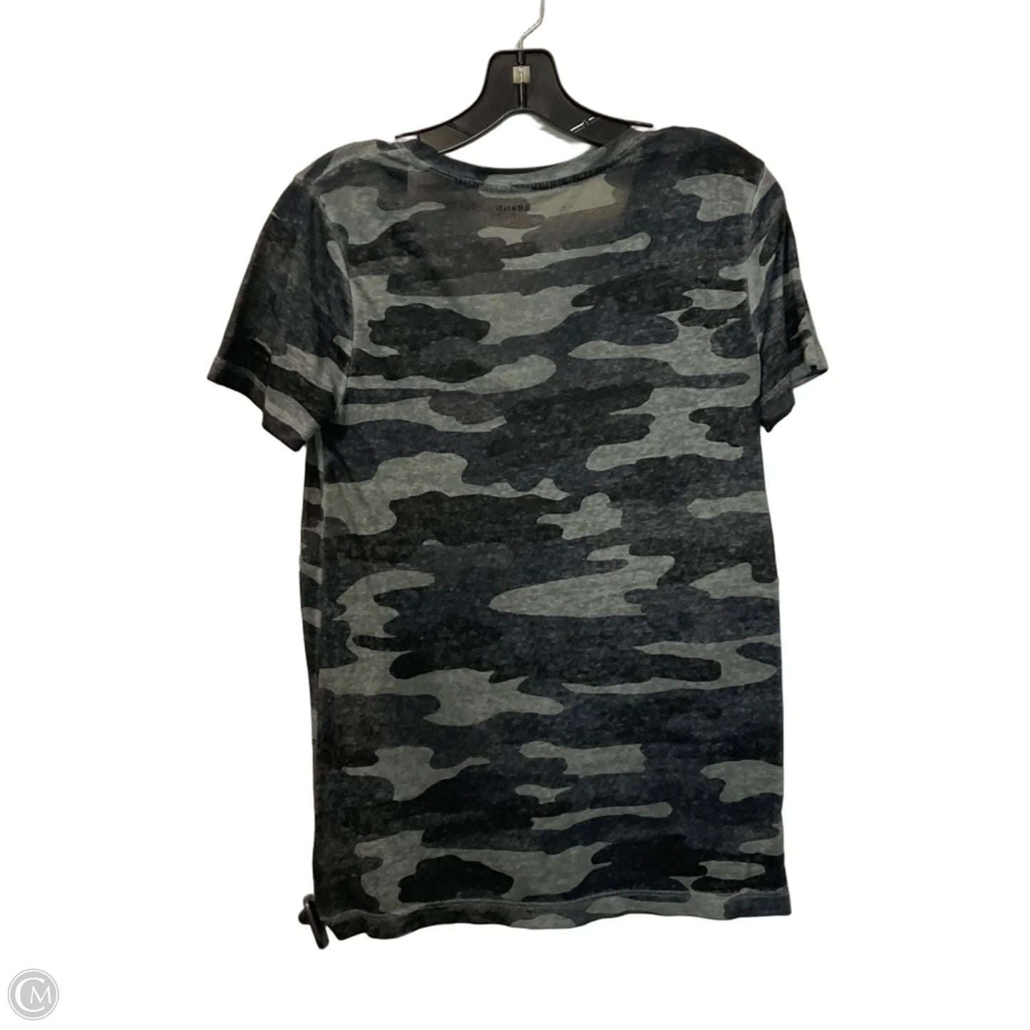 Top Short Sleeve Basic By Lucky Brand In Camouflage Print, Size: Xs