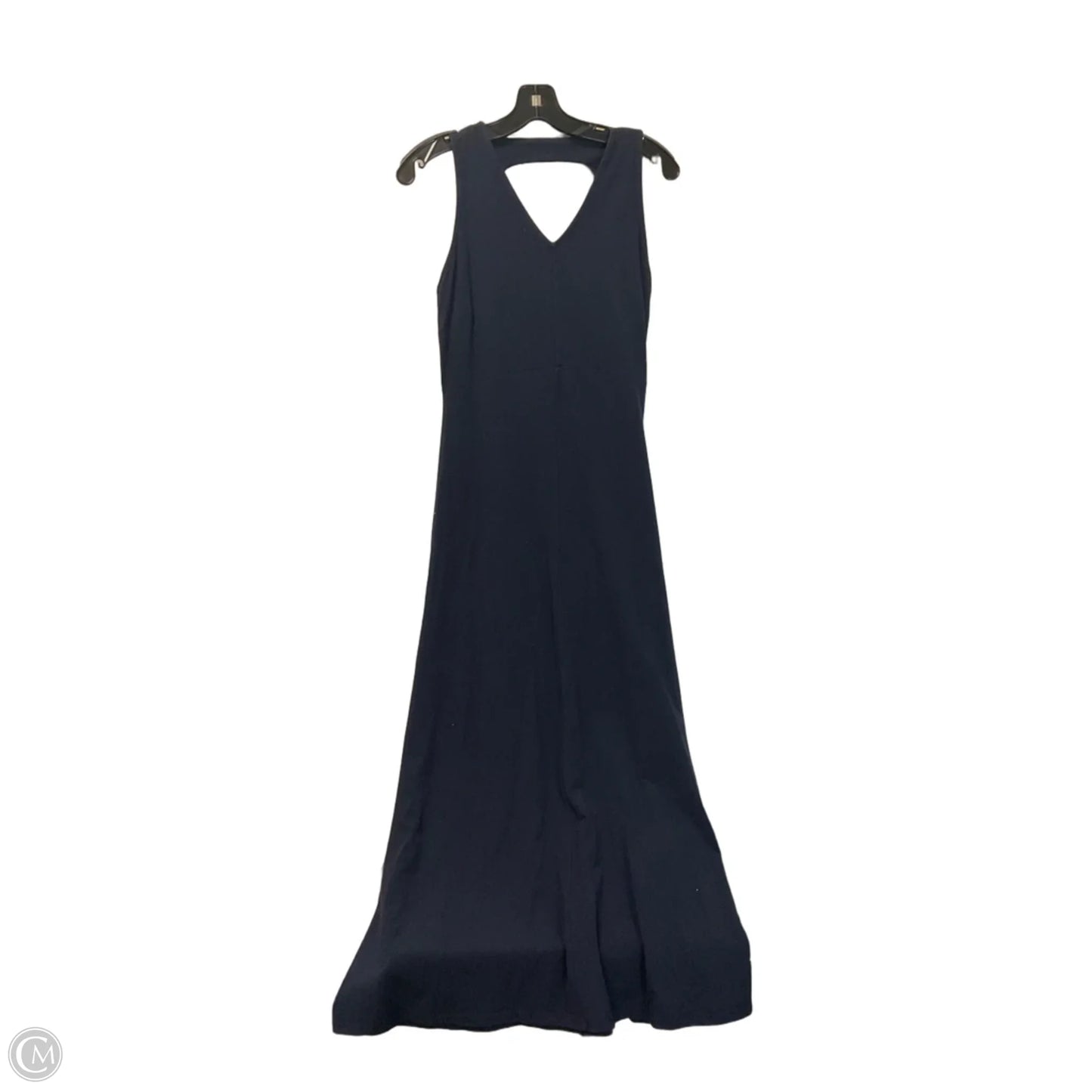 Dress Casual Maxi By Talbots In Navy, Size: M