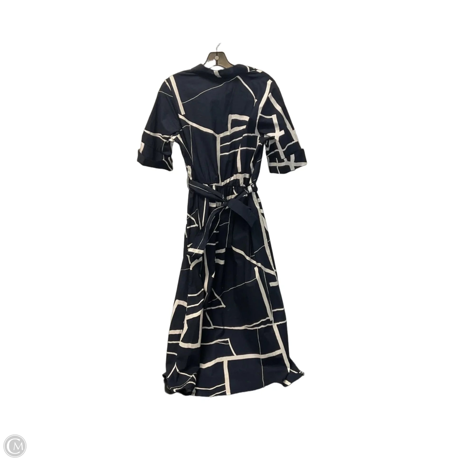 dkny white and blue dress DKNY Women's Dress, Cream/Blue, 2 at Amazon Women's Clothing store