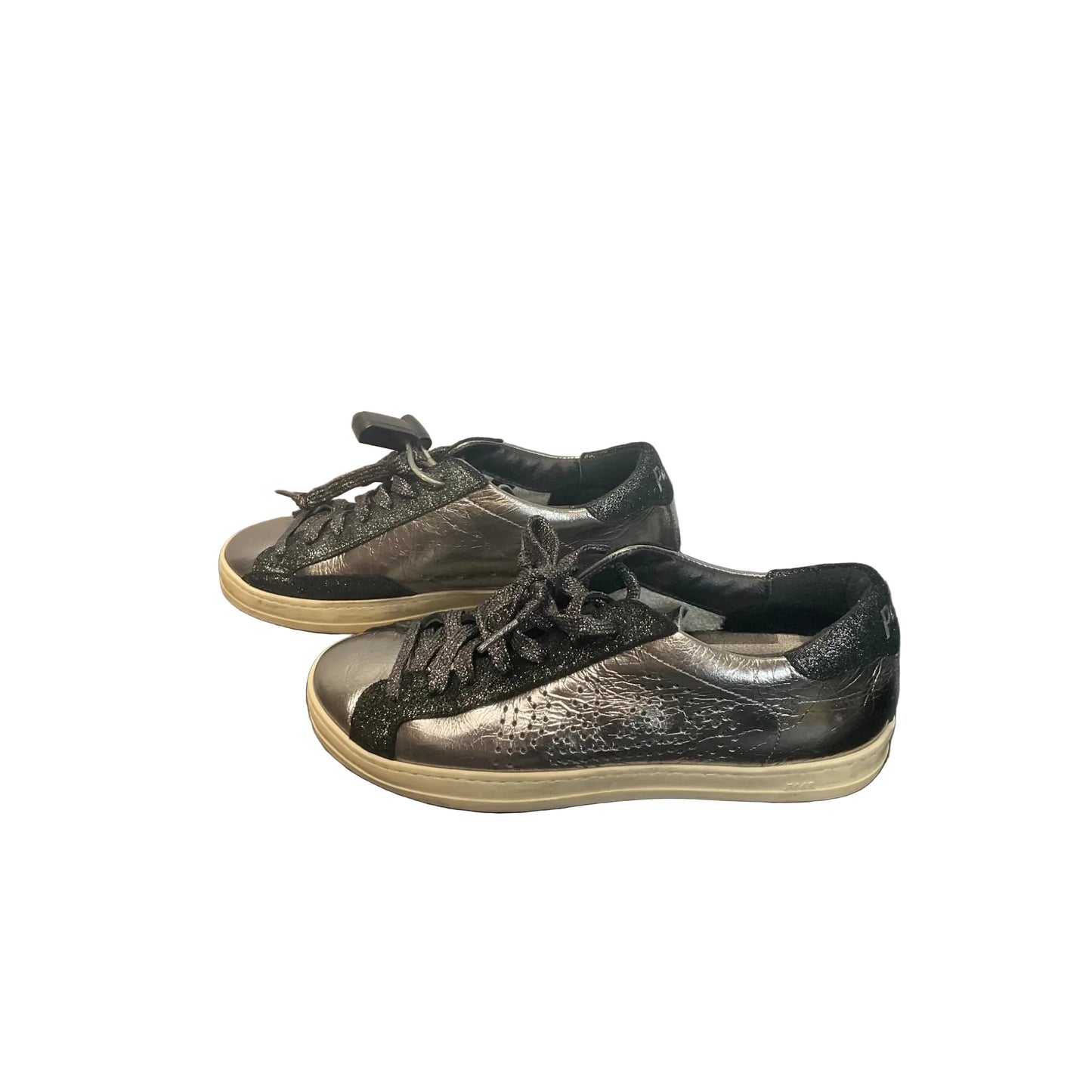 Shoes Sneakers By P448 In Silver, Size: 6.5
