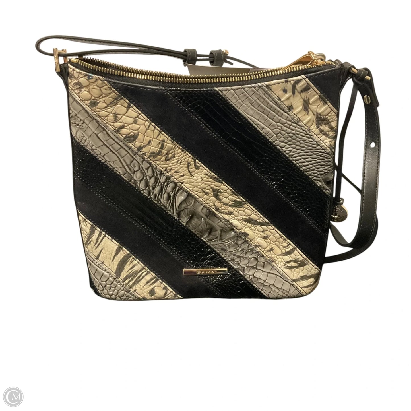 Crossbody Designer By Brahmin, Size: Medium