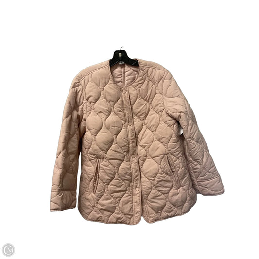 Jacket Puffer & Quilted By Clothes Mentor In Pink, Size: M