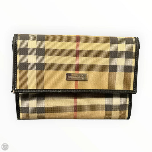 Wallet Luxury Designer By Burberry, Size: Small