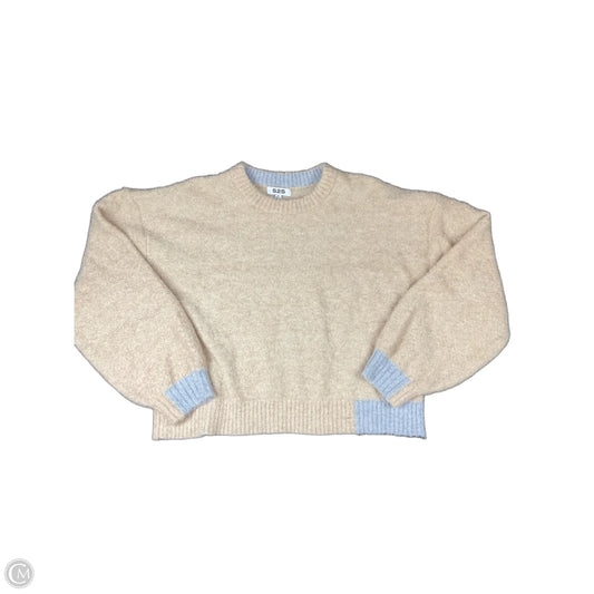 Sweater By 525 In Cream, Size: M