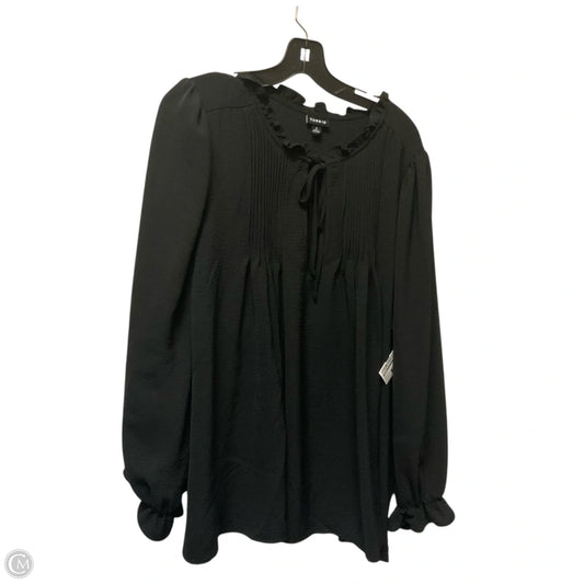 Top Long Sleeve By Torrid In Black, Size: 2