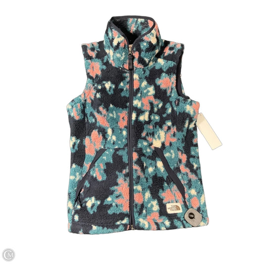 Vest Faux Fur & Sherpa By The North Face In Blue, Size: S