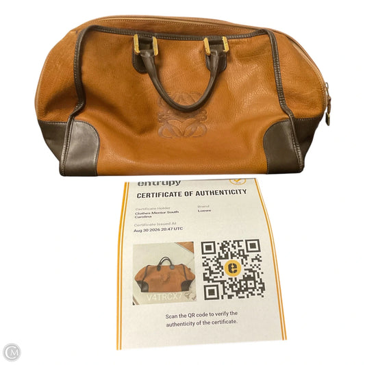 Handbag Luxury Designer By Loewe, Size: Large