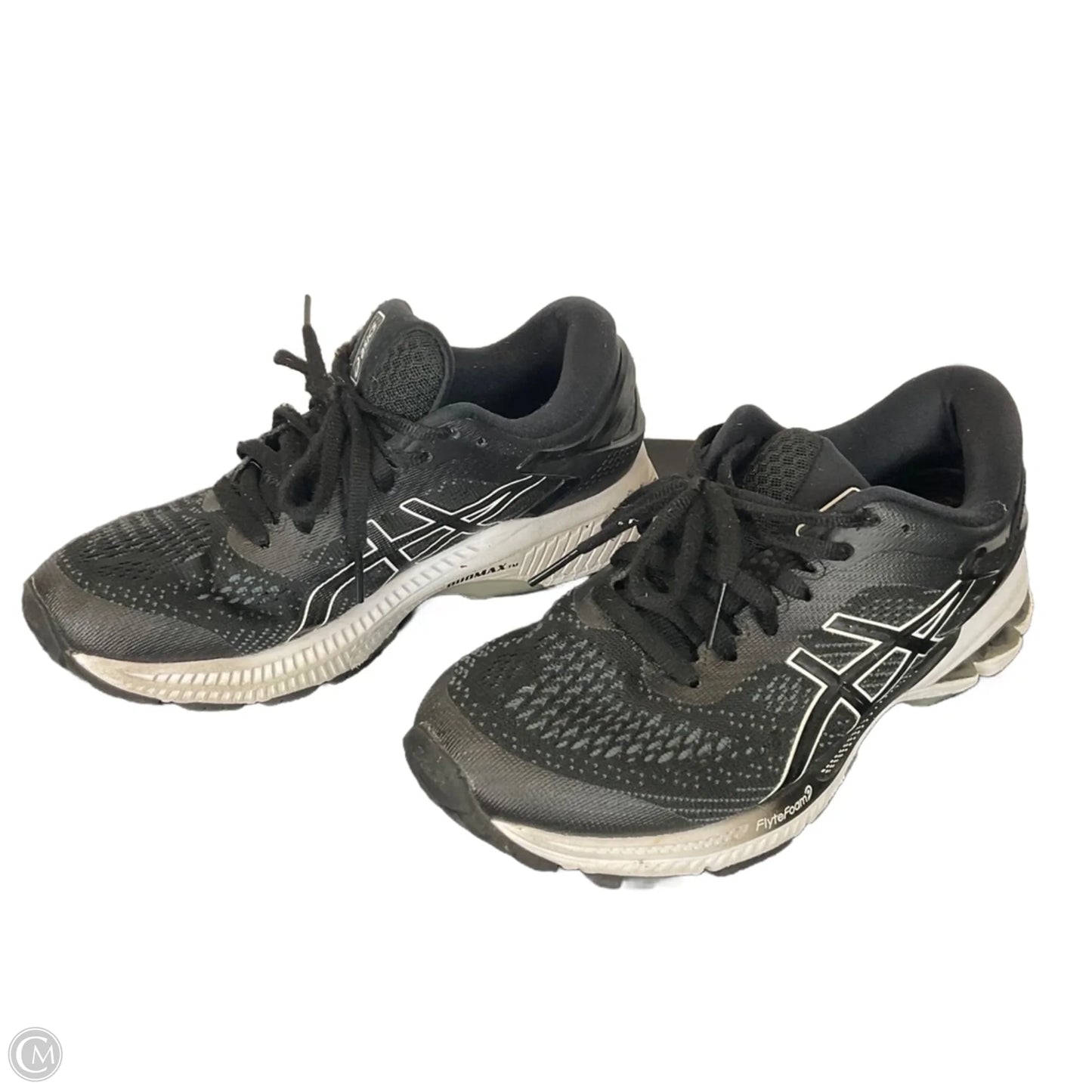 Shoes Sneakers By Asics In Black, Size: 6.5