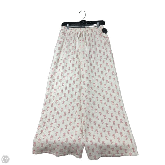 Pants Other By Clothes Mentor In Cream & Pink, Size: S