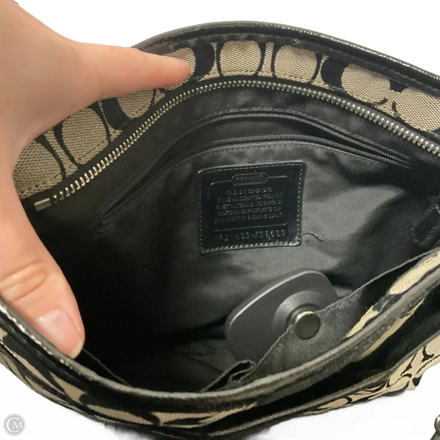 Handbag Designer By Coach, Size: Medium