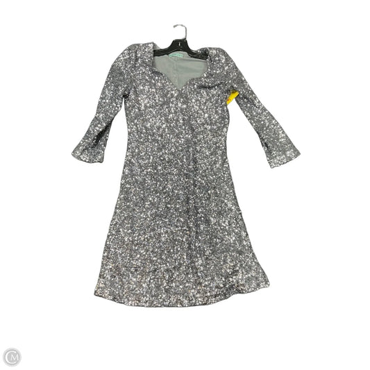 Dress Party Midi By Velvet In Silver, Size: M
