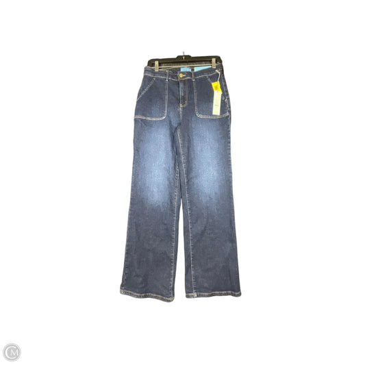 Jeans Wide Leg By Draper James In Blue Denim, Size: 8