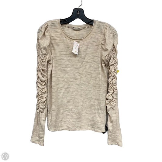 Top Long Sleeve By We The Free In Cream, Size: Xs
