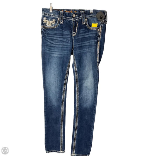Jeans Skinny By Rock Revival In Blue Denim, Size: 2