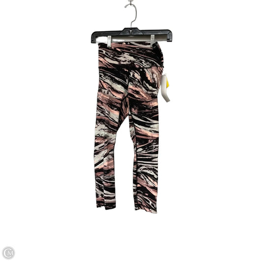 Athletic Leggings By Lululemon In Multi-colored, Size: Xs