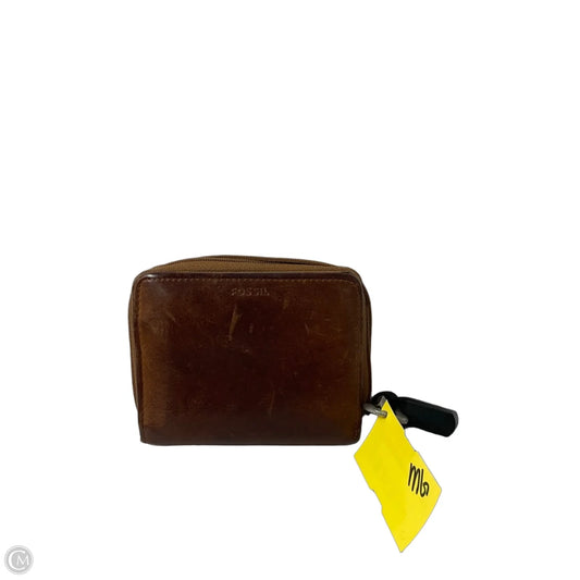 Wallet By Fossil, Size: Small
