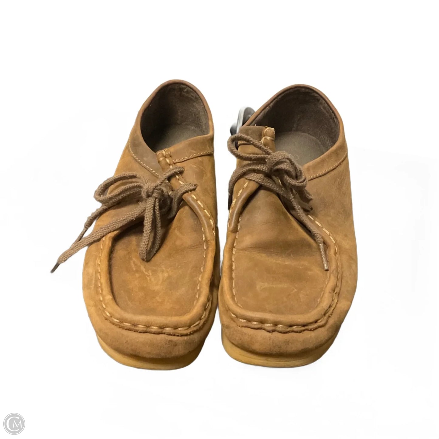 Shoes Flats By Clarks In Brown, Size: 8.5