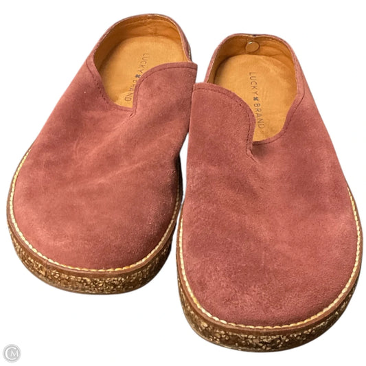 Shoes Flats By Lucky Brand In Red, Size: 10