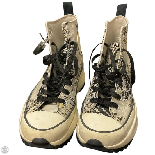 Shoes Sneakers By Converse In Black & White, Size: 8.5