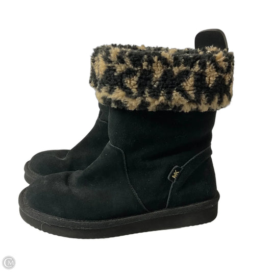 Boots Ankle Flats By Michael By Michael Kors In Black, Size: 7.5