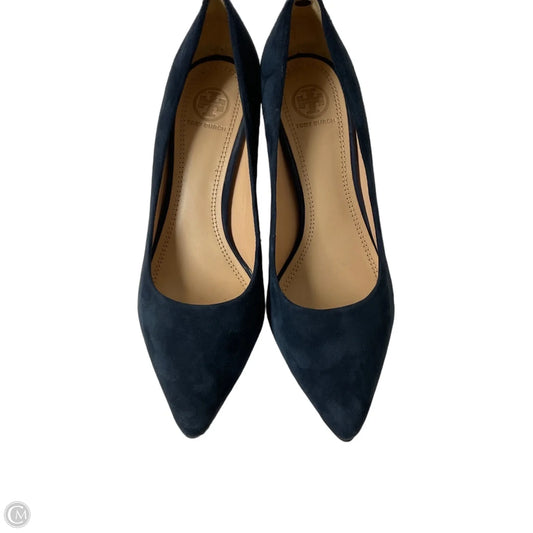Shoes Designer By Tory Burch In Blue, Size: 8