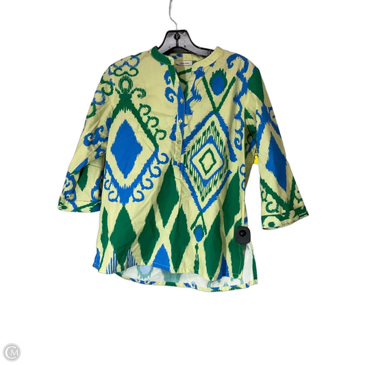 Top Long Sleeve By Clothes Mentor In Multi-colored, Size: M