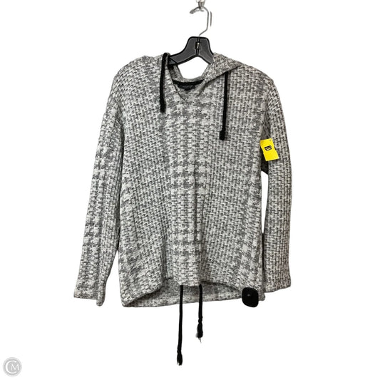 Sweatshirt Hoodie By Topshop In Grey, Size: 4