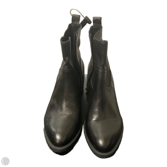Boots Ankle Heels By Johnston & Murphy In Black, Size: 9.5