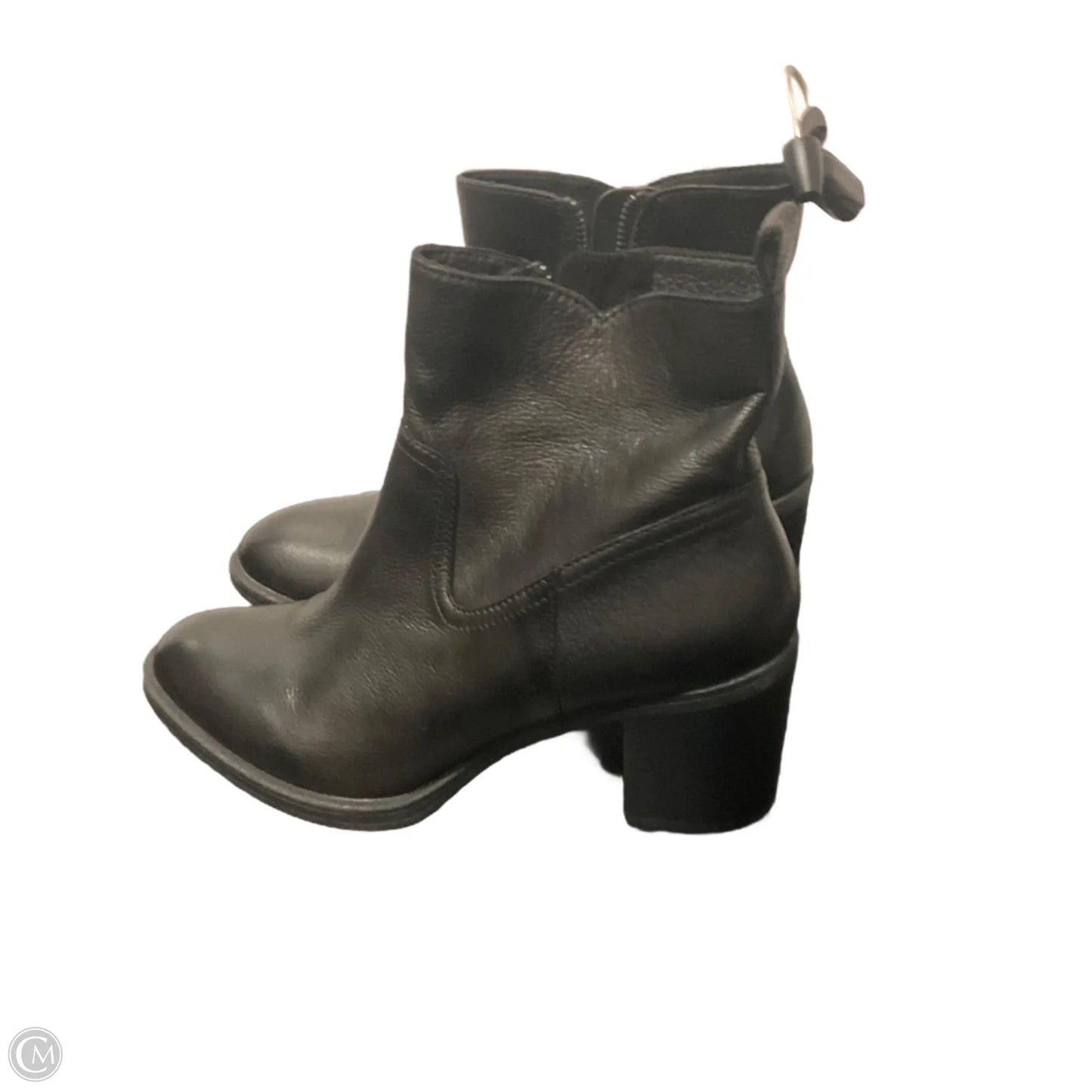 Boots Ankle Heels By Johnston & Murphy In Black, Size: 9.5