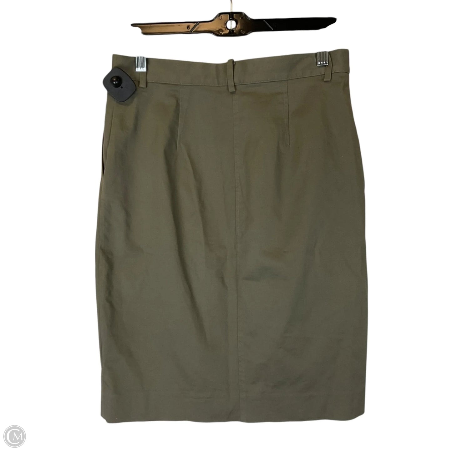Skirt Midi By Brooks Brothers In Green, Size: 6