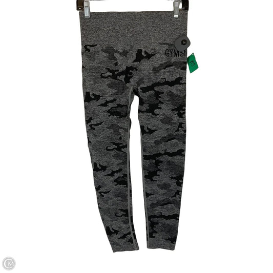 Athletic Leggings By Gym Shark In Grey, Size: M