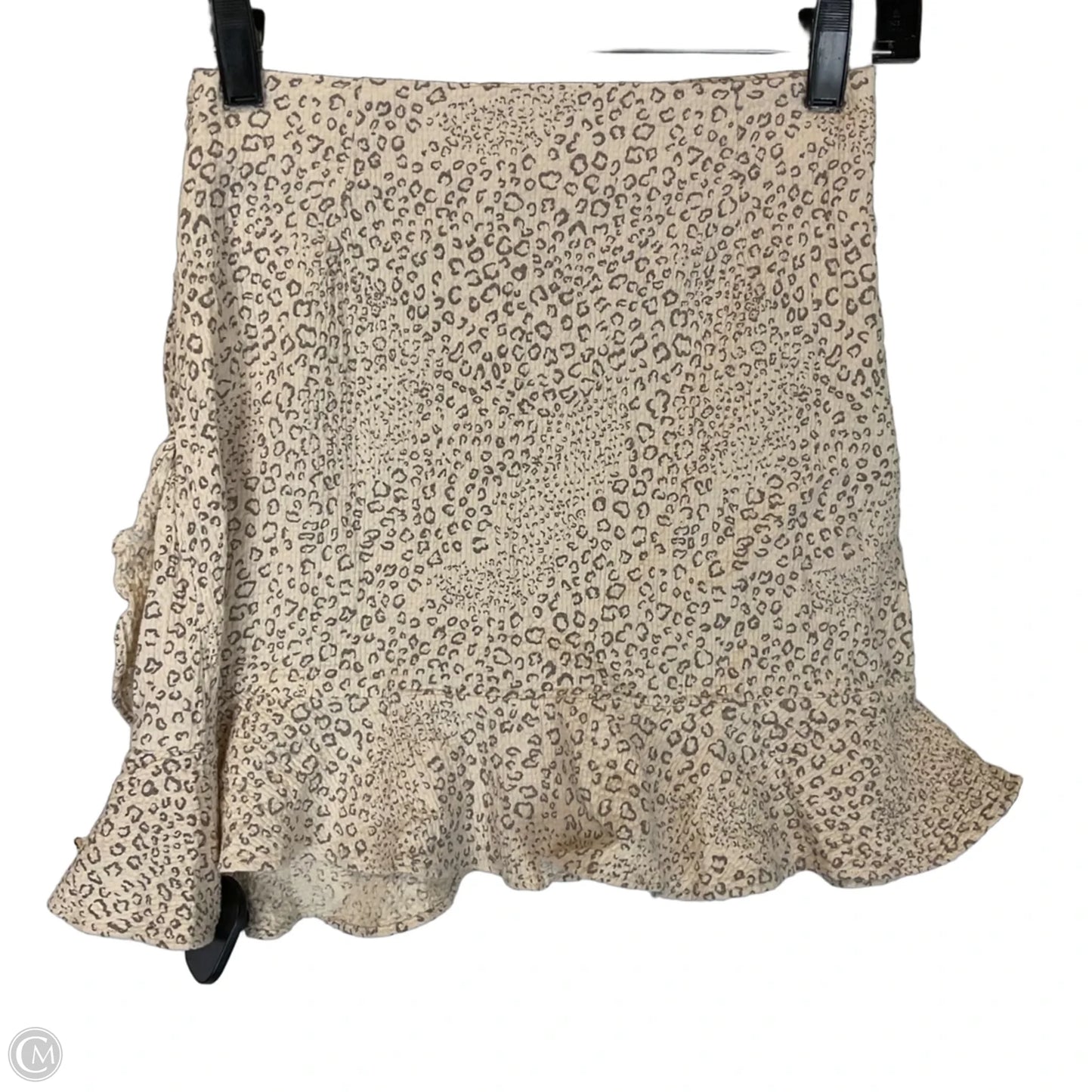 Skirt Mini & Short By Minkpink In Animal Print, Size: Xs