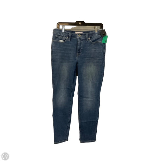 Jeans Skinny By Lucky Brand In Blue Denim, Size: 10