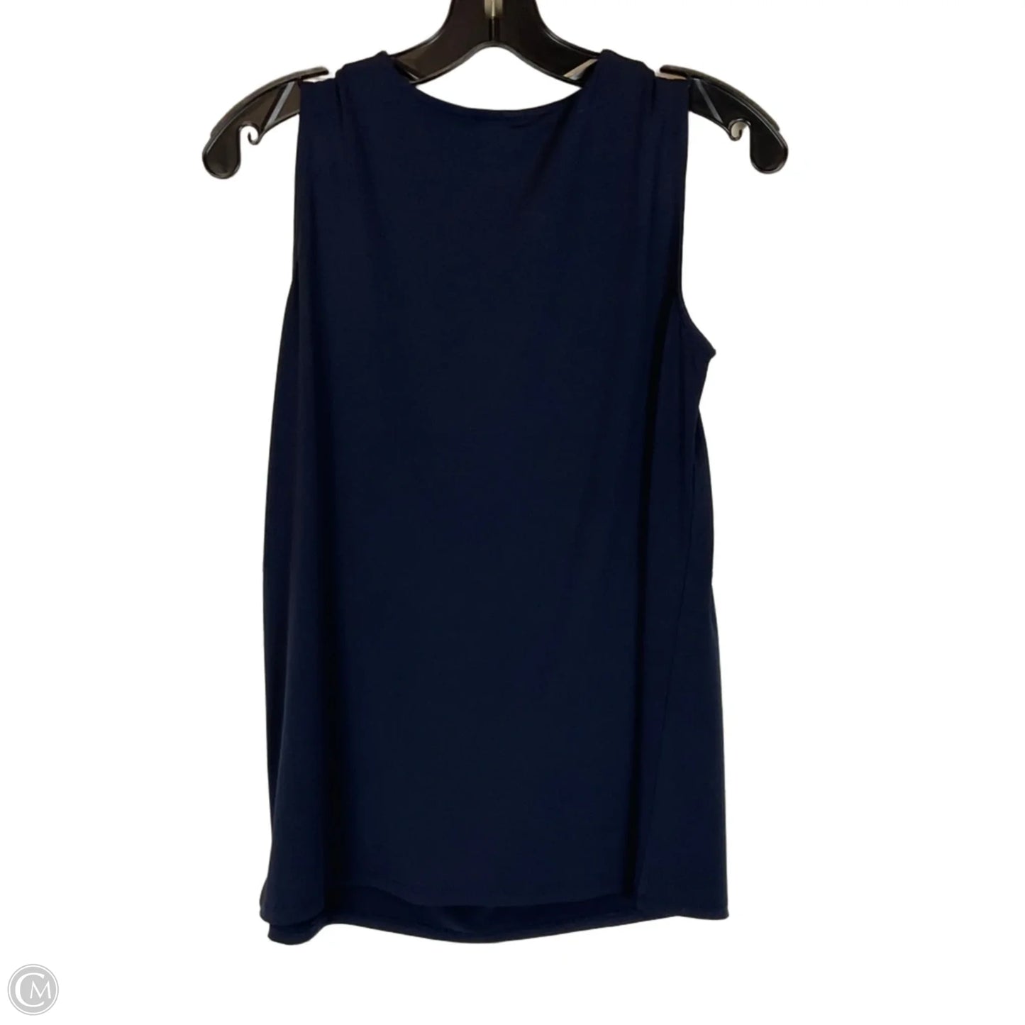 Top Sleeveless By Cato In Blue, Size: S