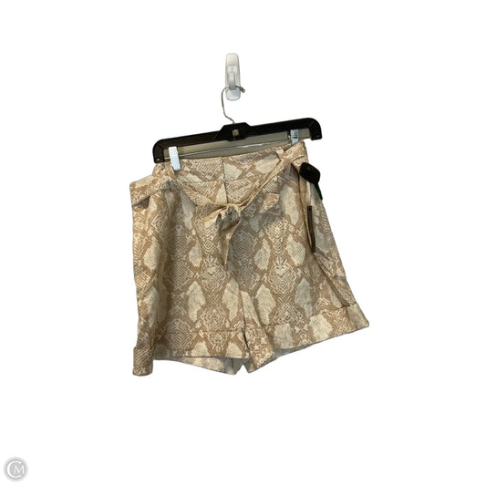 Shorts By Worthington In Animal Print, Size: 14
