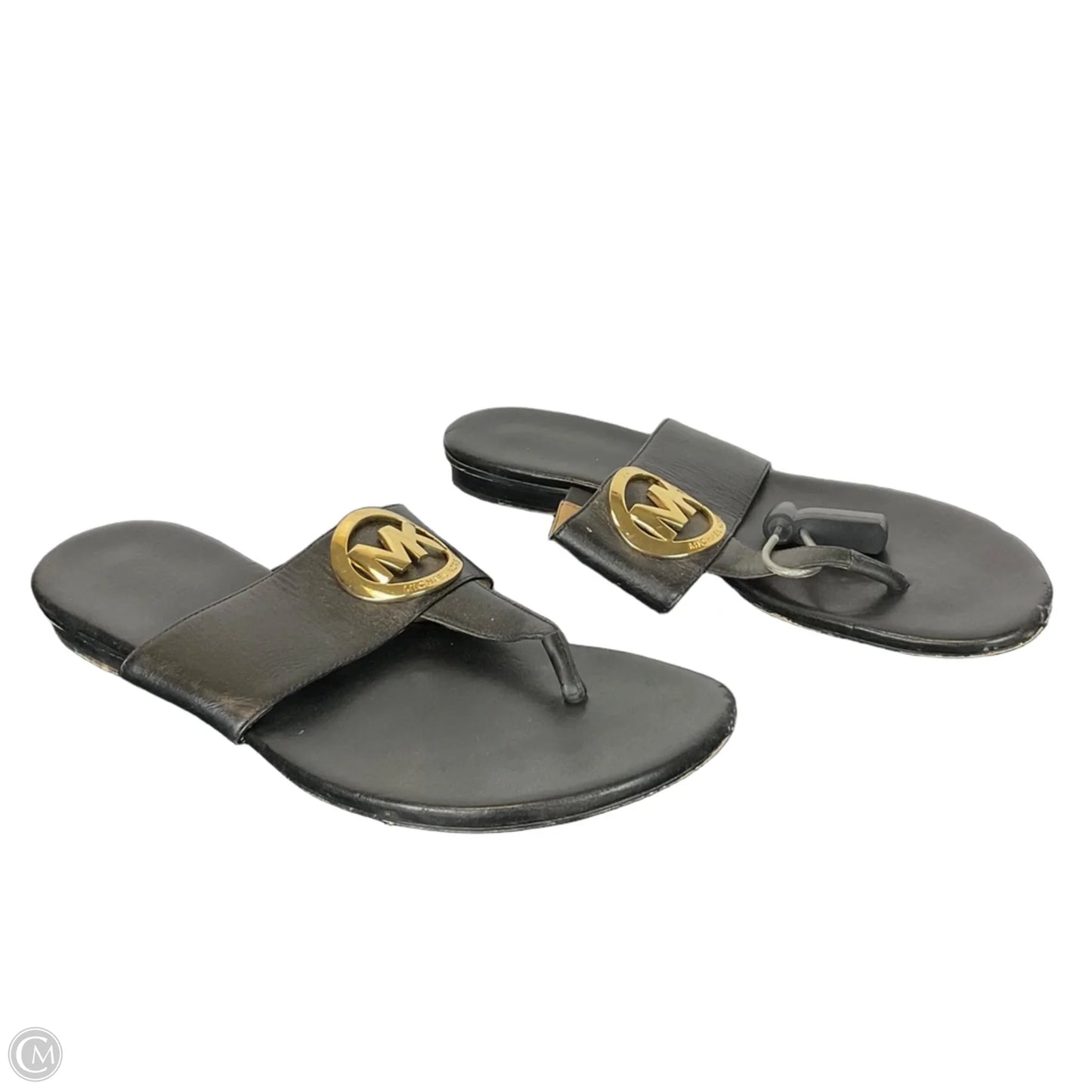 Sandals Designer By Michael Kors In Black, Size: 9