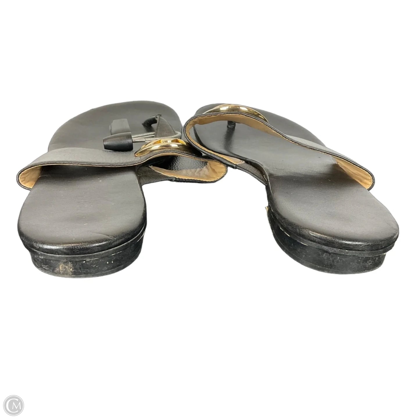 Sandals Designer By Michael Kors In Black, Size: 9