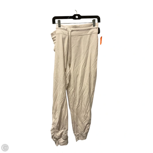 Athletic Pants By Athleta In Cream, Size: Xl