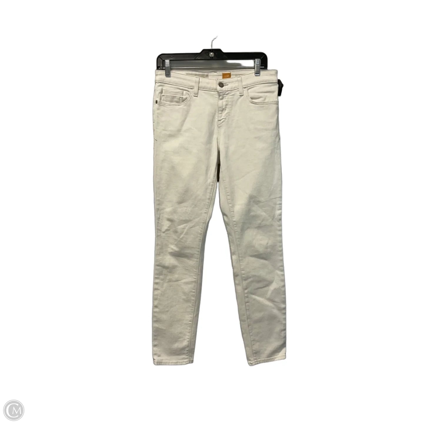 Jeans Skinny By Pilcro In Cream Denim, Size: 6