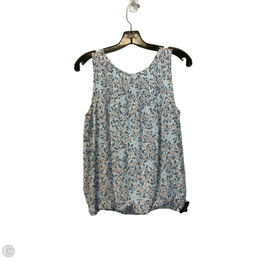 Top Short Sleeve By Max Studio In Blue, Size: S