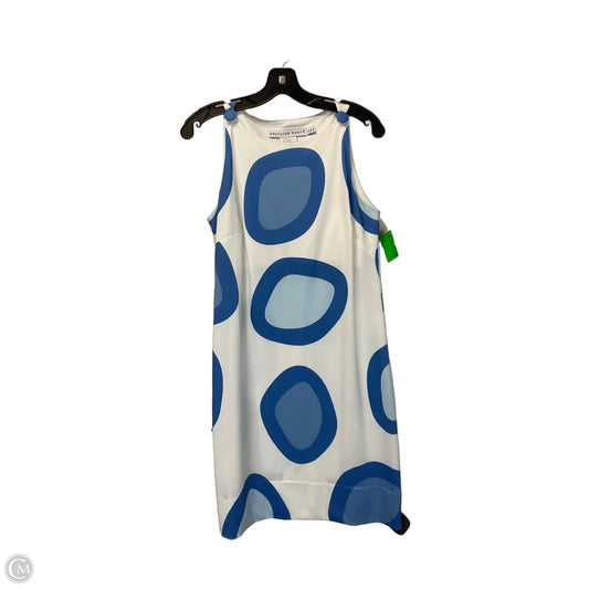 Dress Casual Short By Gretchen Scott In Blue & White, Size: S